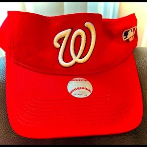 Baseball Visor Hat For the Washington Nationals.